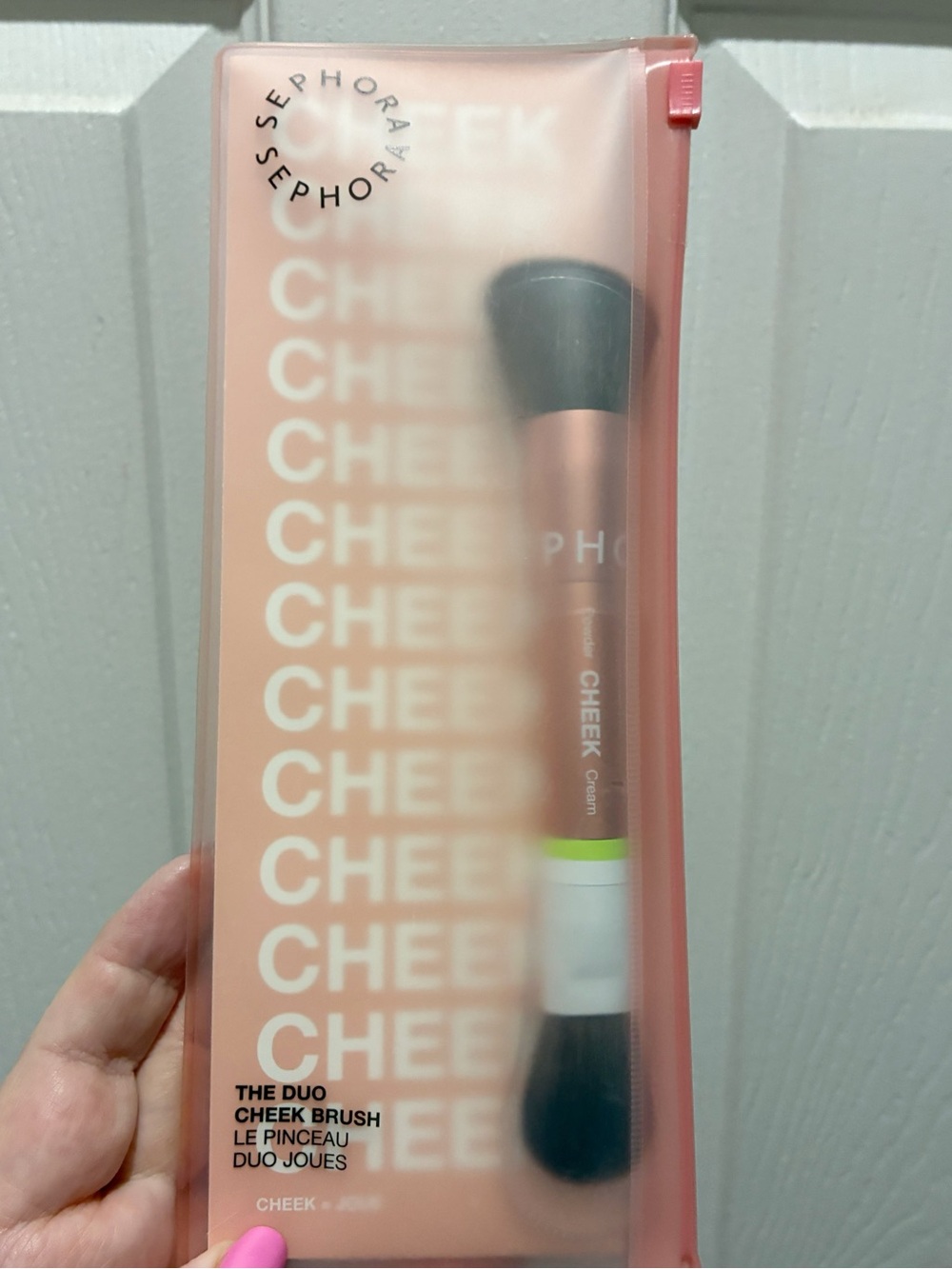 Sephora Dual-Ended Cheek Brush
